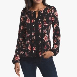 WHBM Floral Printed Blouse